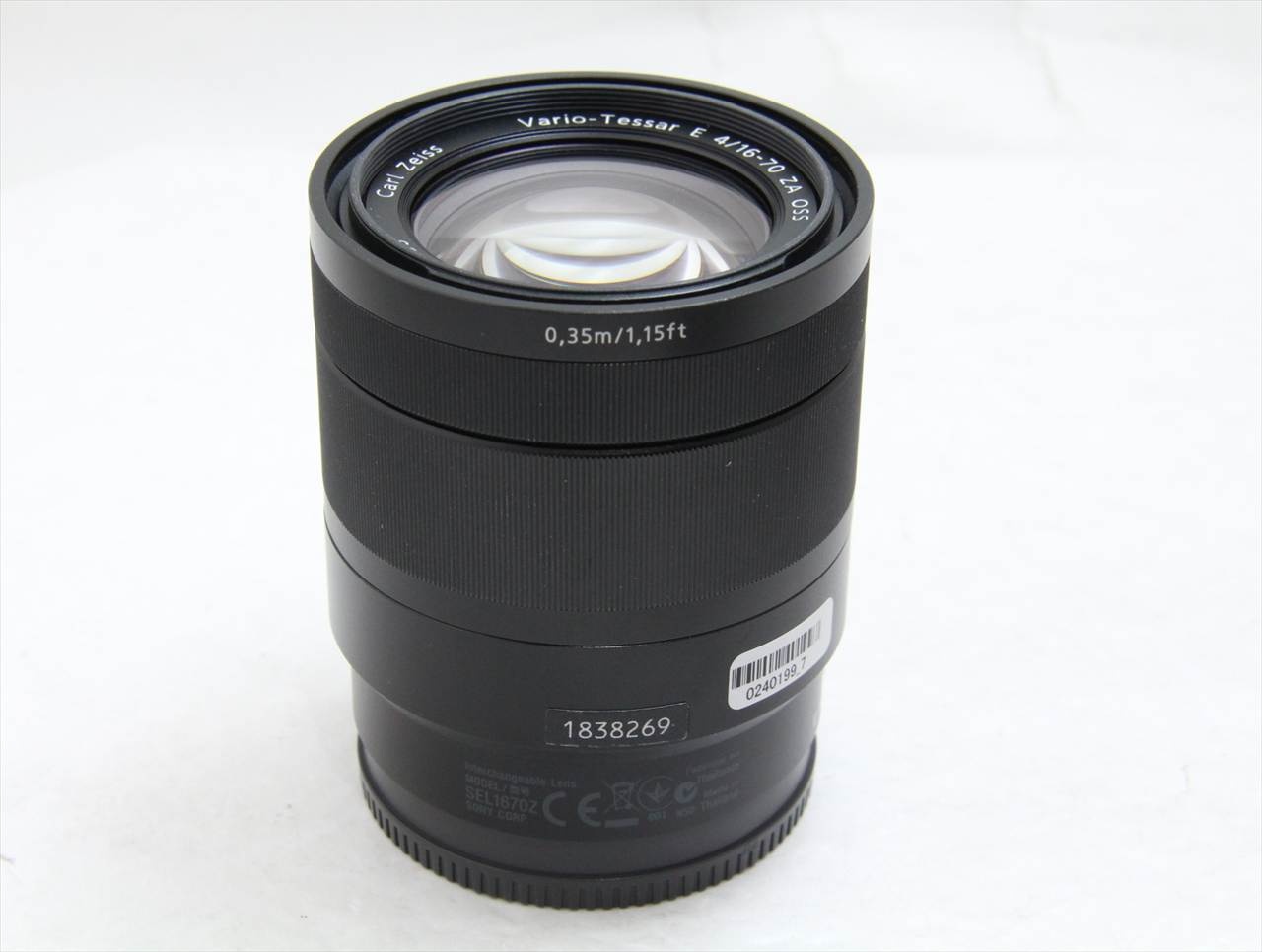 【中古】 ソニー(sony) Vario-Tessar T* E 16-70mm F4 ZA OSS SEL1670Z