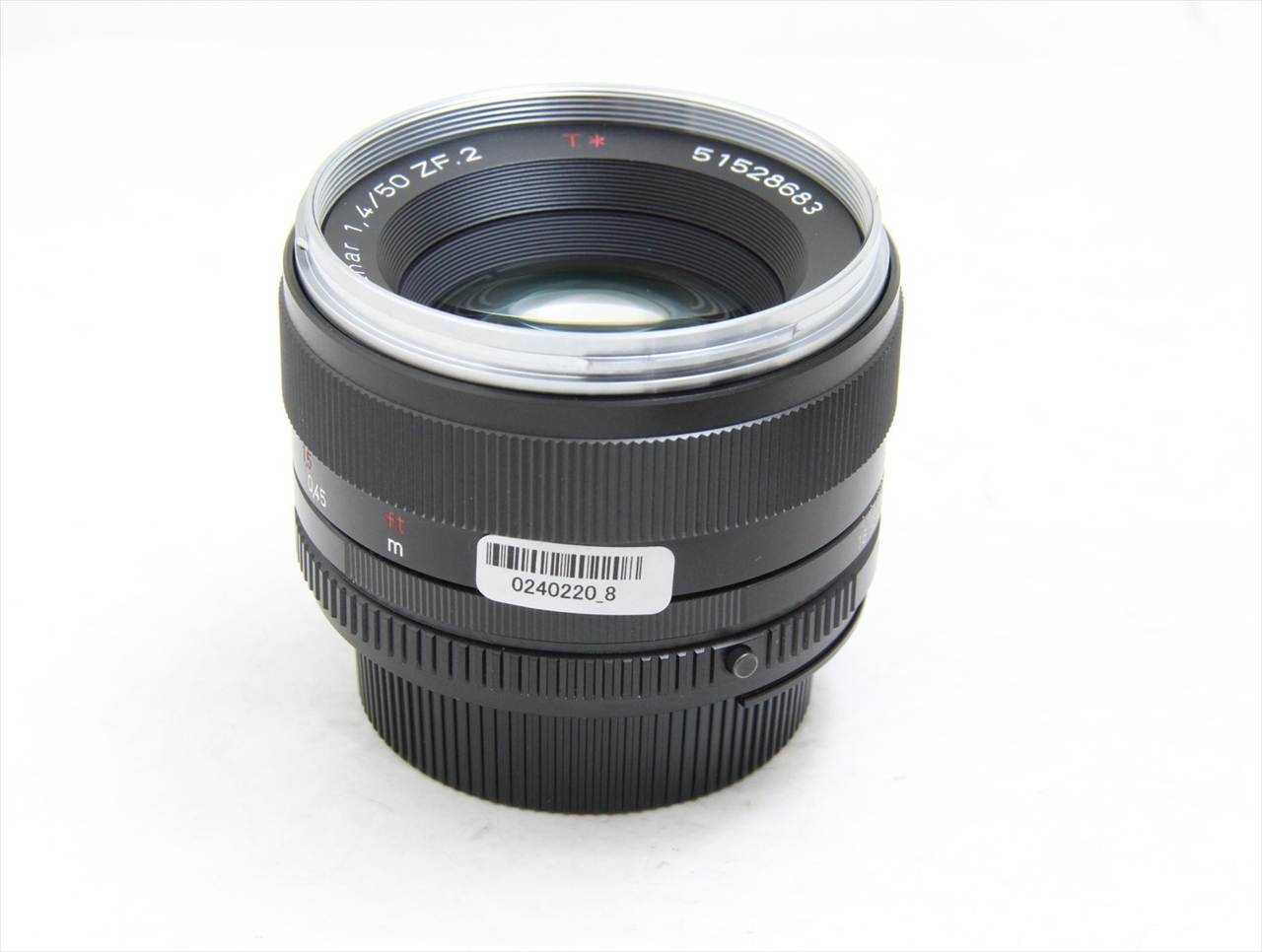 【中古】 コシナ(cosina) Carl Zeiss Planar T* 1.4/50 ZF.2
