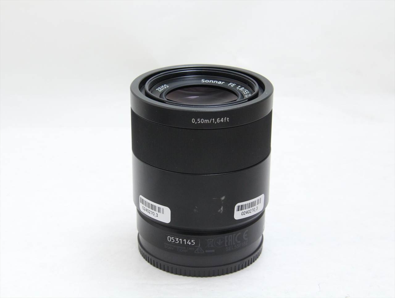 【中古】 ソニー(sony) Sonnar T* FE 55mm F1.8 ZA SEL55F18Z