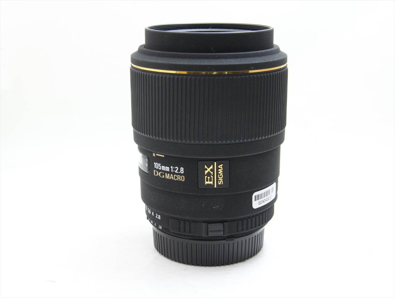 【中古】 シグマ(sigma) MACRO 105mmF2.8 EX DG[ニコン用]