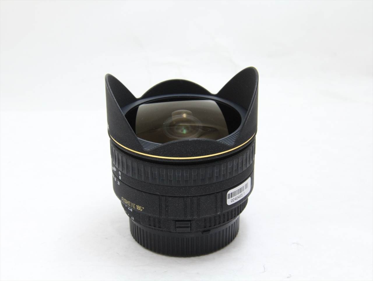 【中古】 シグマ(sigma) 15mm F2.8 EX FISHEYE[ニコン用]