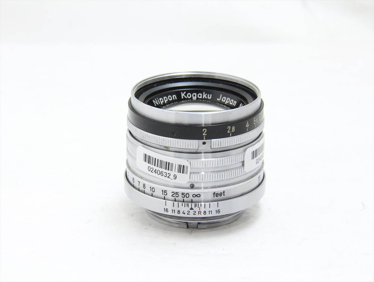 【中古】 ニコン(nikon) NIKKOR-H 5cmF2（L） 固定鏡胴