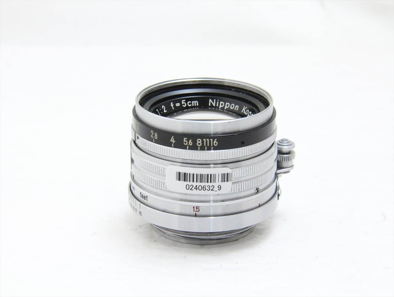 【中古】 ニコン(nikon) NIKKOR-H 5cmF2（L） 固定鏡胴