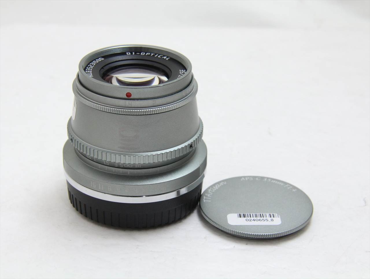【中古】  TTArtisan 35mm F1.4 C ASPH [チタニウムカラー][フジフイルムX用]