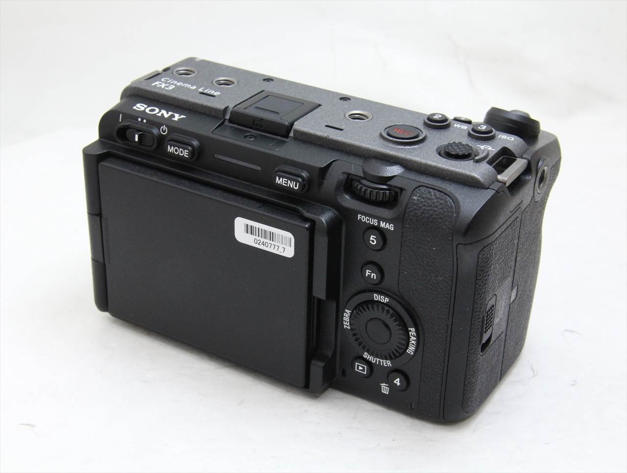 【中古】 ソニー(sony) FX3 ボディ ILME-FX3