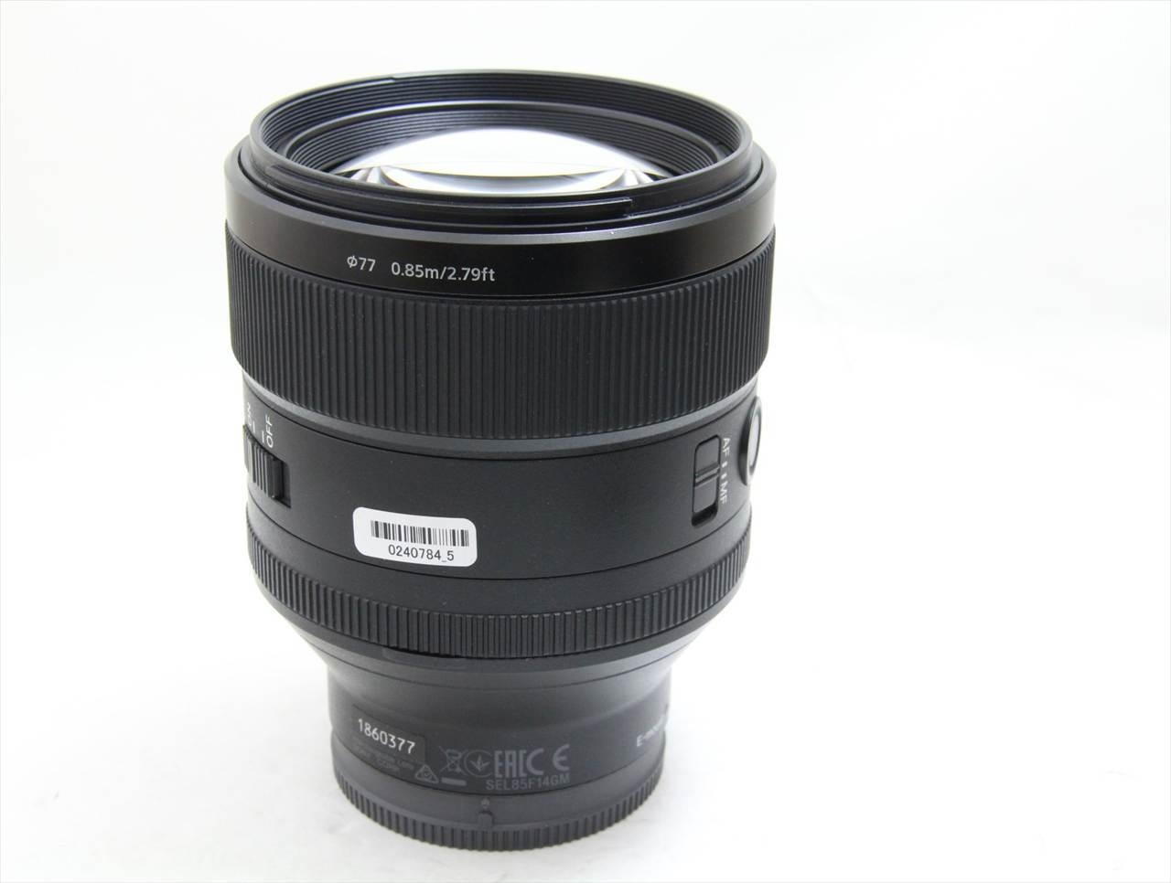 【中古】 ソニー(sony) FE 85mm F1.4 GM SEL85F14GM