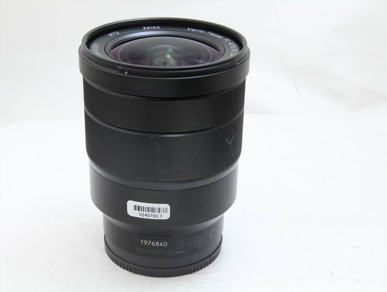 【中古】 ソニー(sony) Vario-Tessar T* FE 16-35mm F4 ZA OSS SEL1635Z
