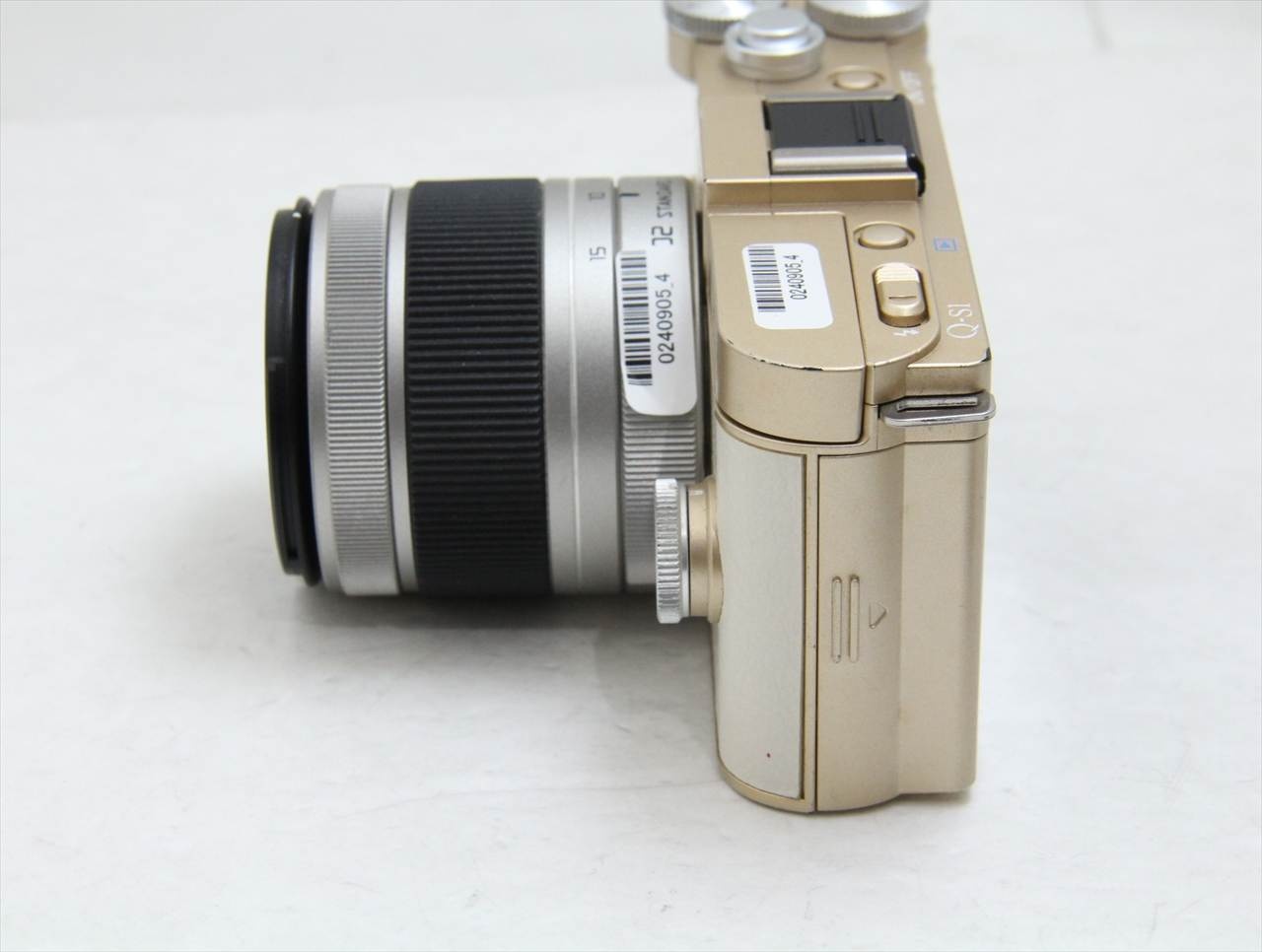 【中古】 ペンタックス(pentax) PENTAX Q-S1 ズームレンズキット [シャンパンゴールド×クリーム]