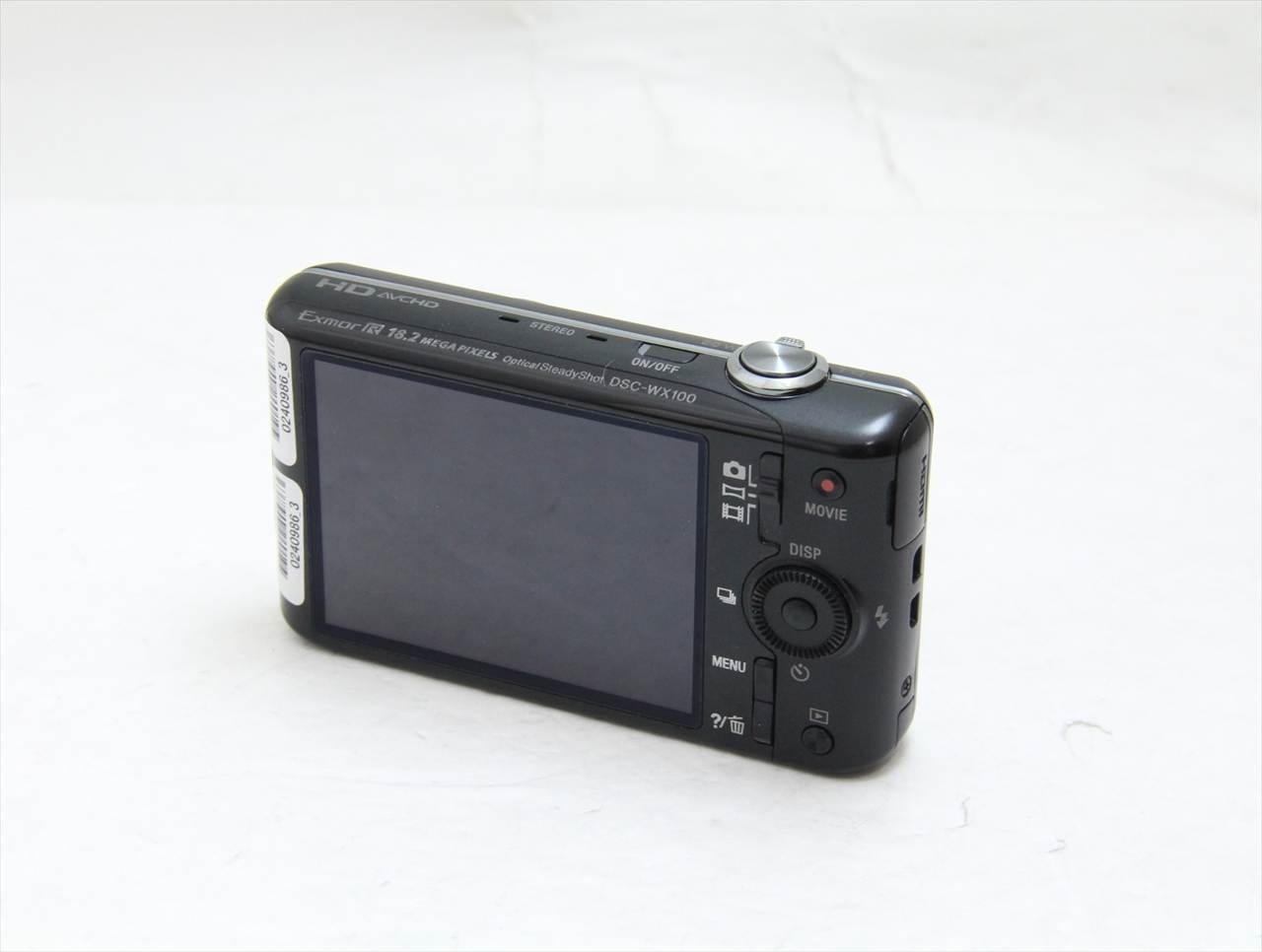 【中古】 ソニー(sony) サイバーショット DSC-WX100 (B) [ブラック]
