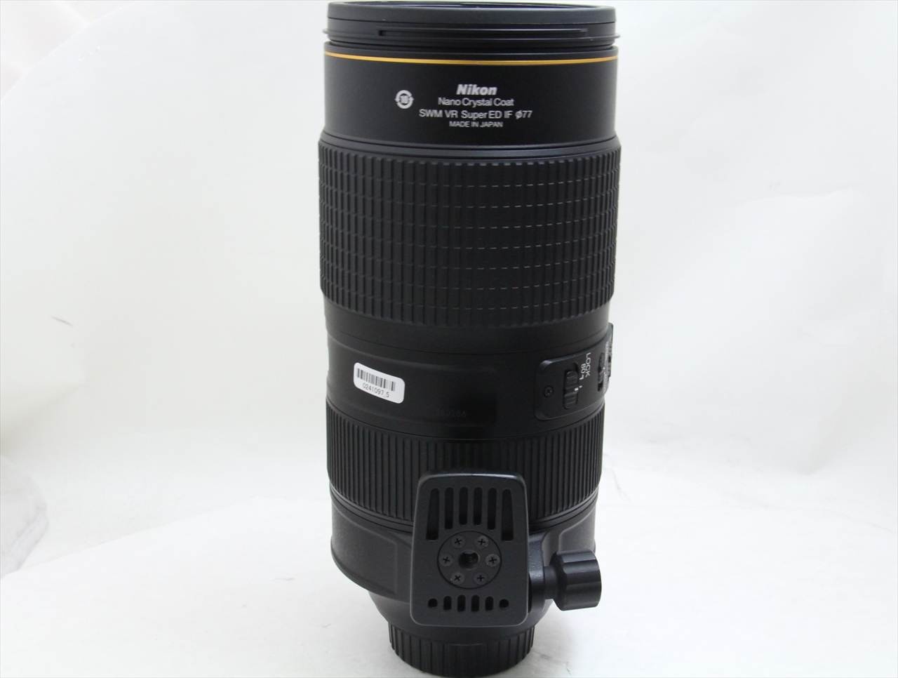 【中古】 ニコン(nikon) AF-S NIKKOR 80-400mm f/4.5-5.6G ED VR
