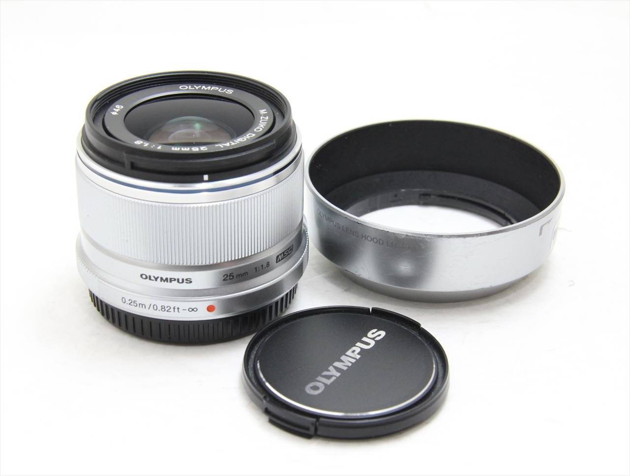 【中古】 オリンパス・OMシステム(olympus・OM SYSTEM) M.ZUIKO DIGITAL 25mm F1.8 [シルバー]