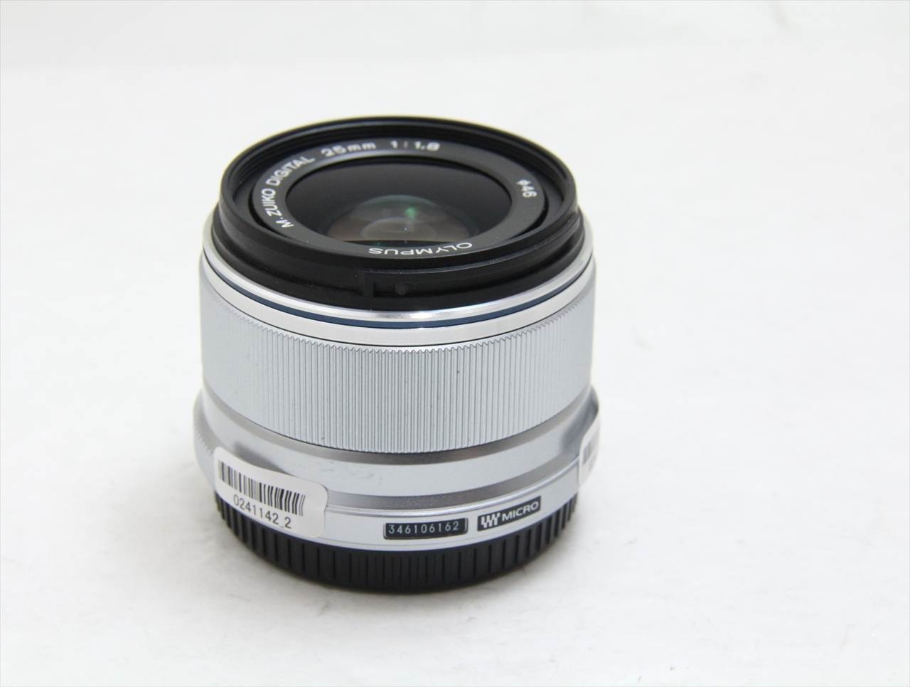 【中古】 オリンパス・OMシステム(olympus・OM SYSTEM) M.ZUIKO DIGITAL 25mm F1.8 [シルバー]
