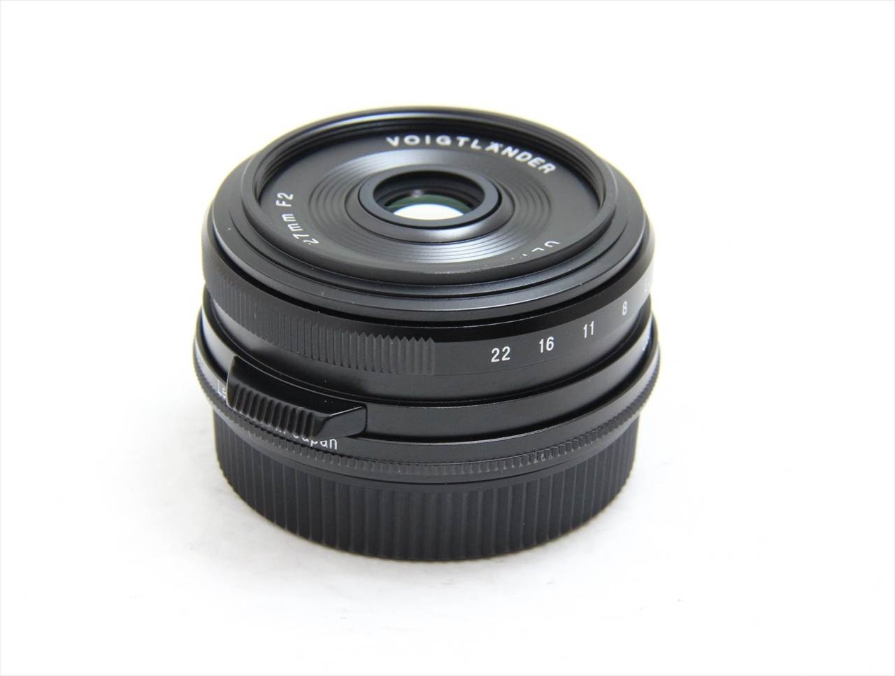 【中古】 コシナ(cosina) フォクトレンダー ULTRON 27mm F2 [富士フイルム X用]
