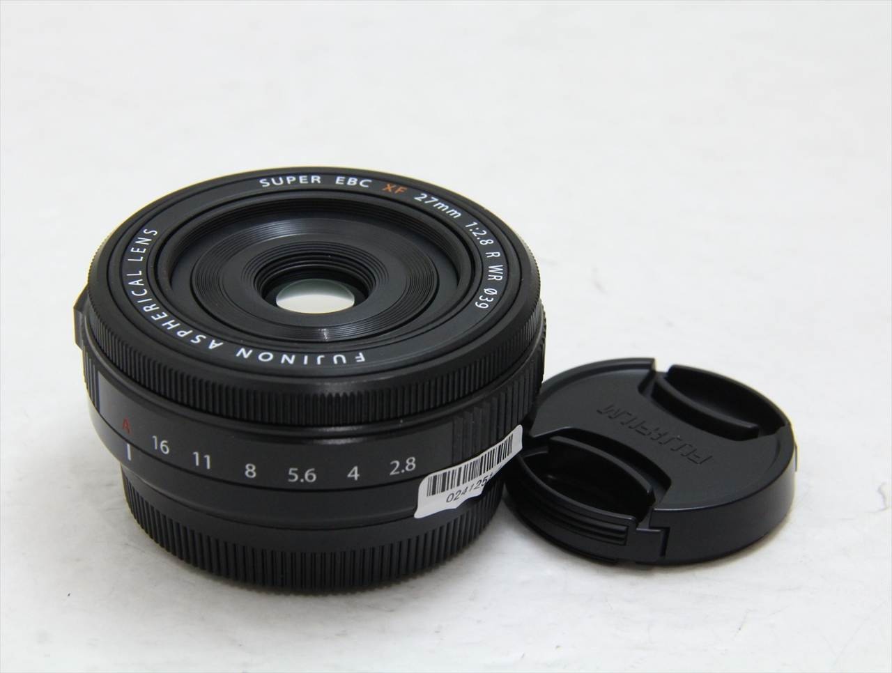 【中古】 富士フイルム(fujifilm) FUJINON XF27mmF2.8 R WR