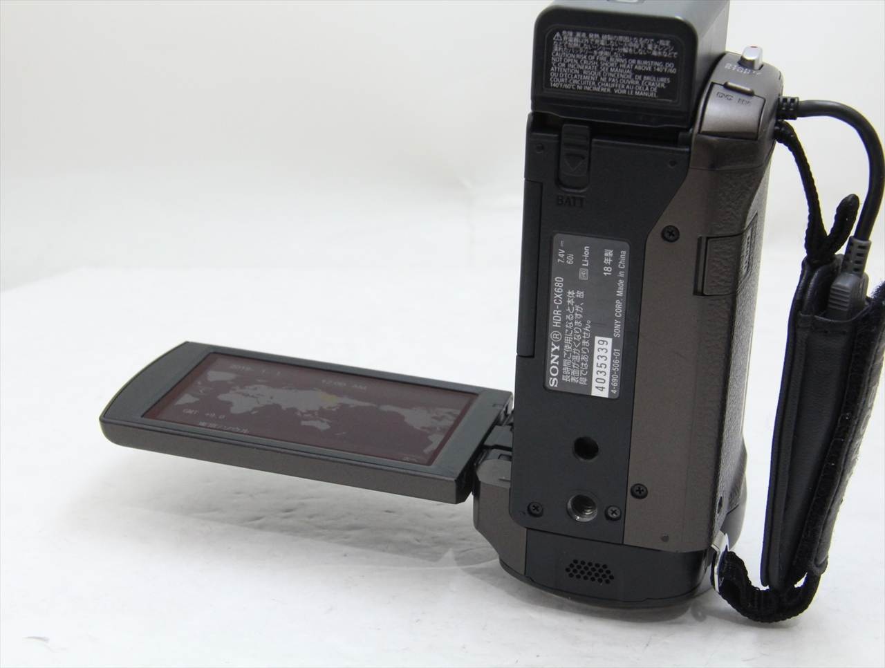 【中古】 ソニー(sony) デジタルHDビデオカメラレコーダー HDR-CX680 [ブラウン]