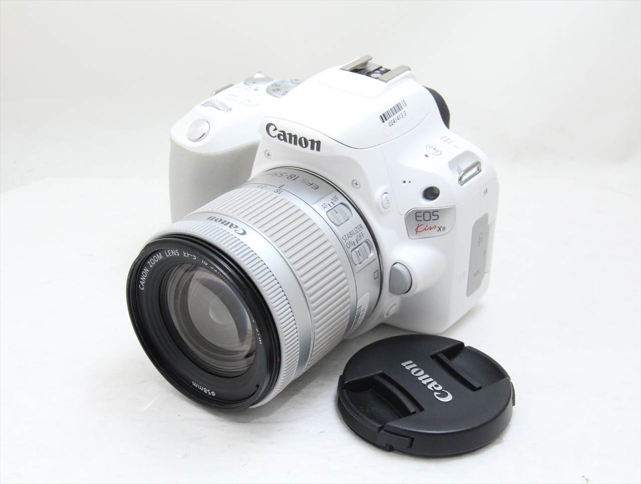 【中古】 キヤノン(canon) EOS Kiss X9 EF-S18-55 IS STM レンズキット [ホワイト]