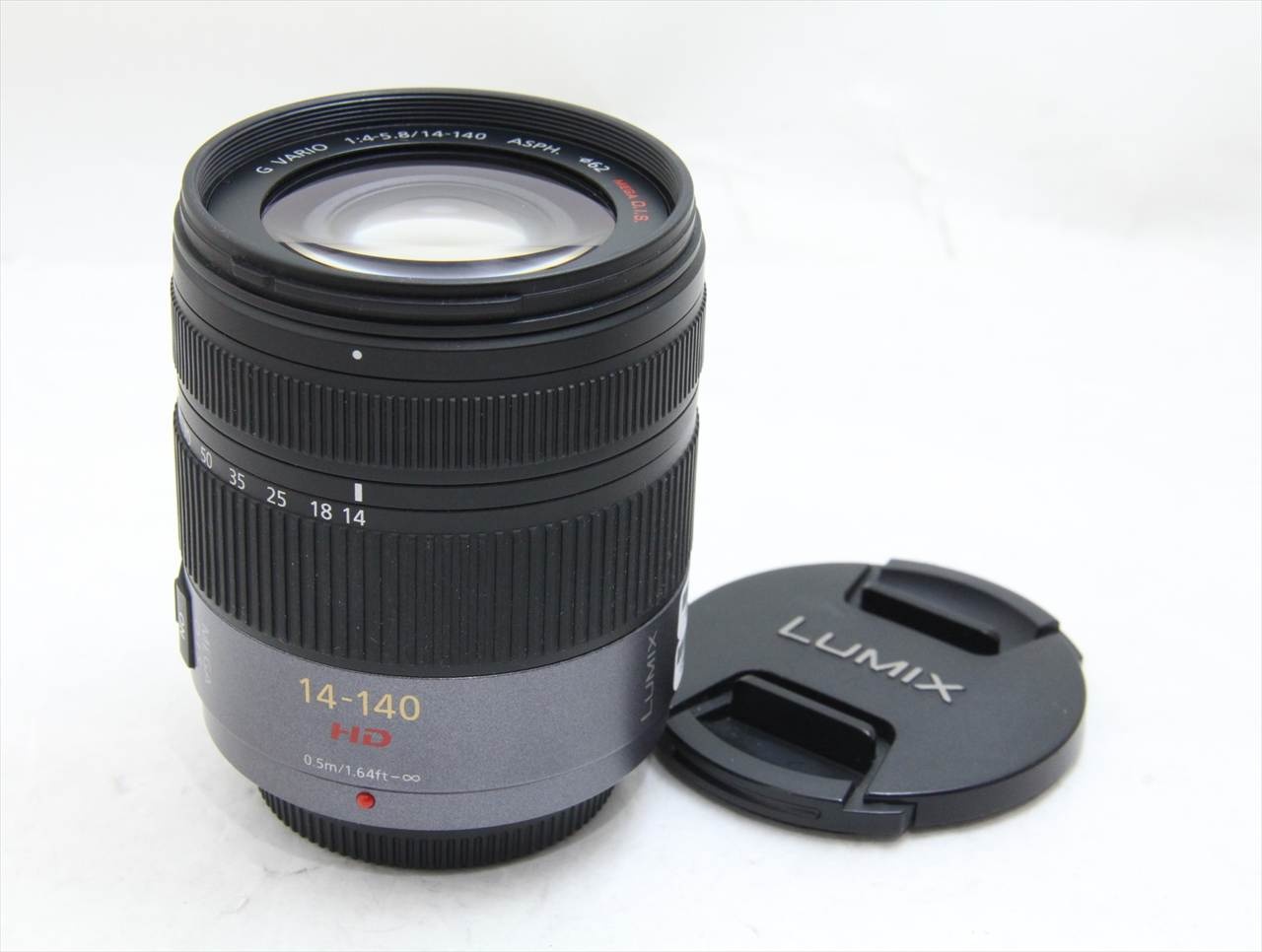 【中古】 パナソニック(panasonic) LUMIX G VARIO HD 14-140mm/F4-5.8 ASPH./MEGA O.I.S. H-VS014140