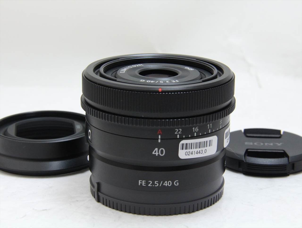 【中古】 ソニー(sony) FE 40mm F2.5 G SEL40F25G