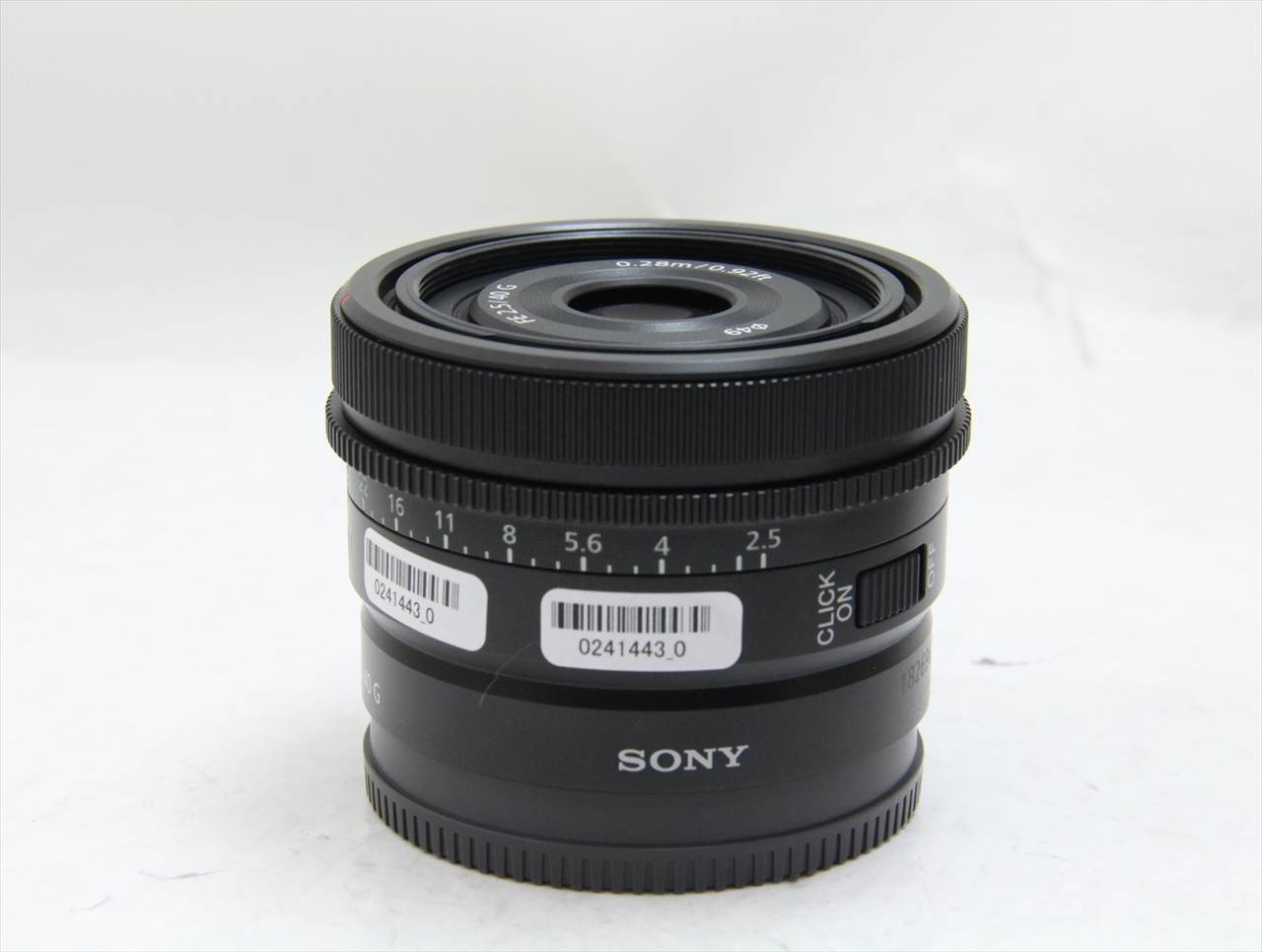 【中古】 ソニー(sony) FE 40mm F2.5 G SEL40F25G