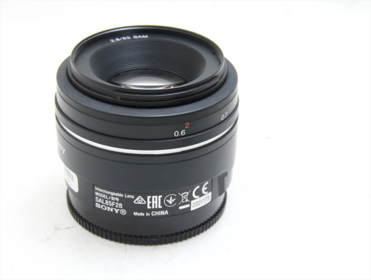 【中古】 ソニー(sony) 85mm F2.8 SAM SAL85F28