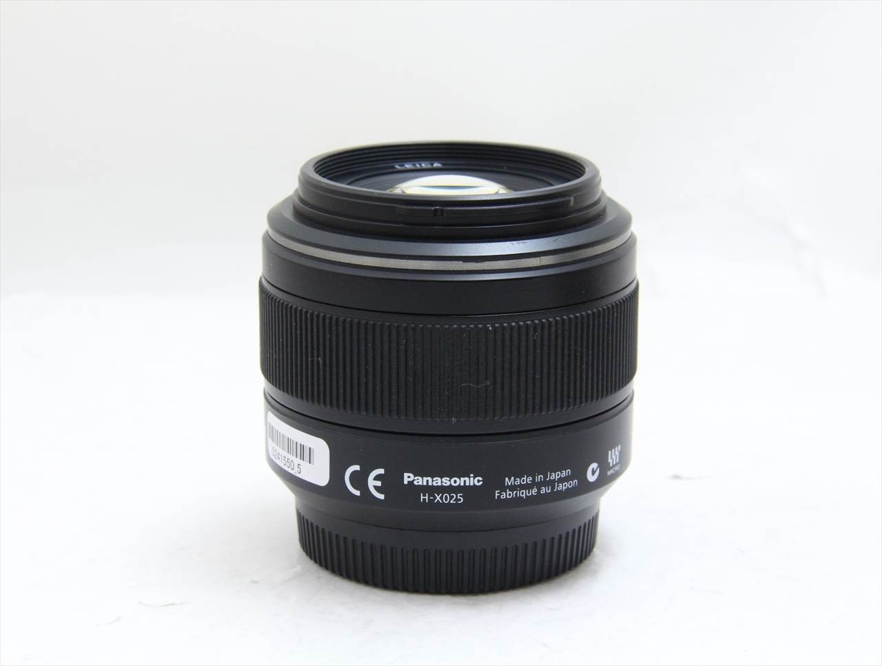 【中古】 パナソニック(panasonic) LEICA DG SUMMILUX 25mm/F1.4 ASPH. H-X025