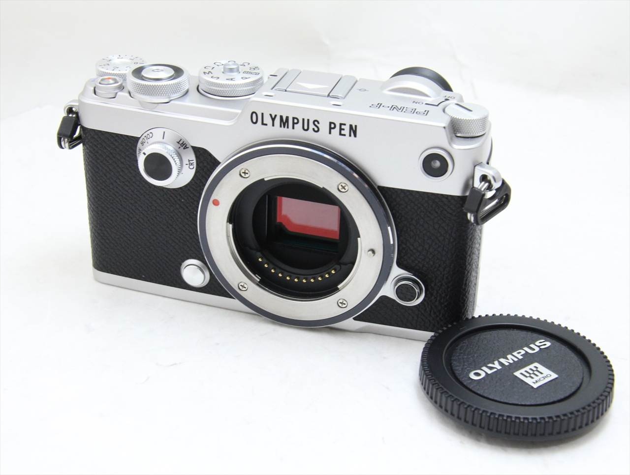 【中古】 オリンパス・OMシステム(olympus・OM SYSTEM) OLYMPUS PEN-F ボディ [シルバー]