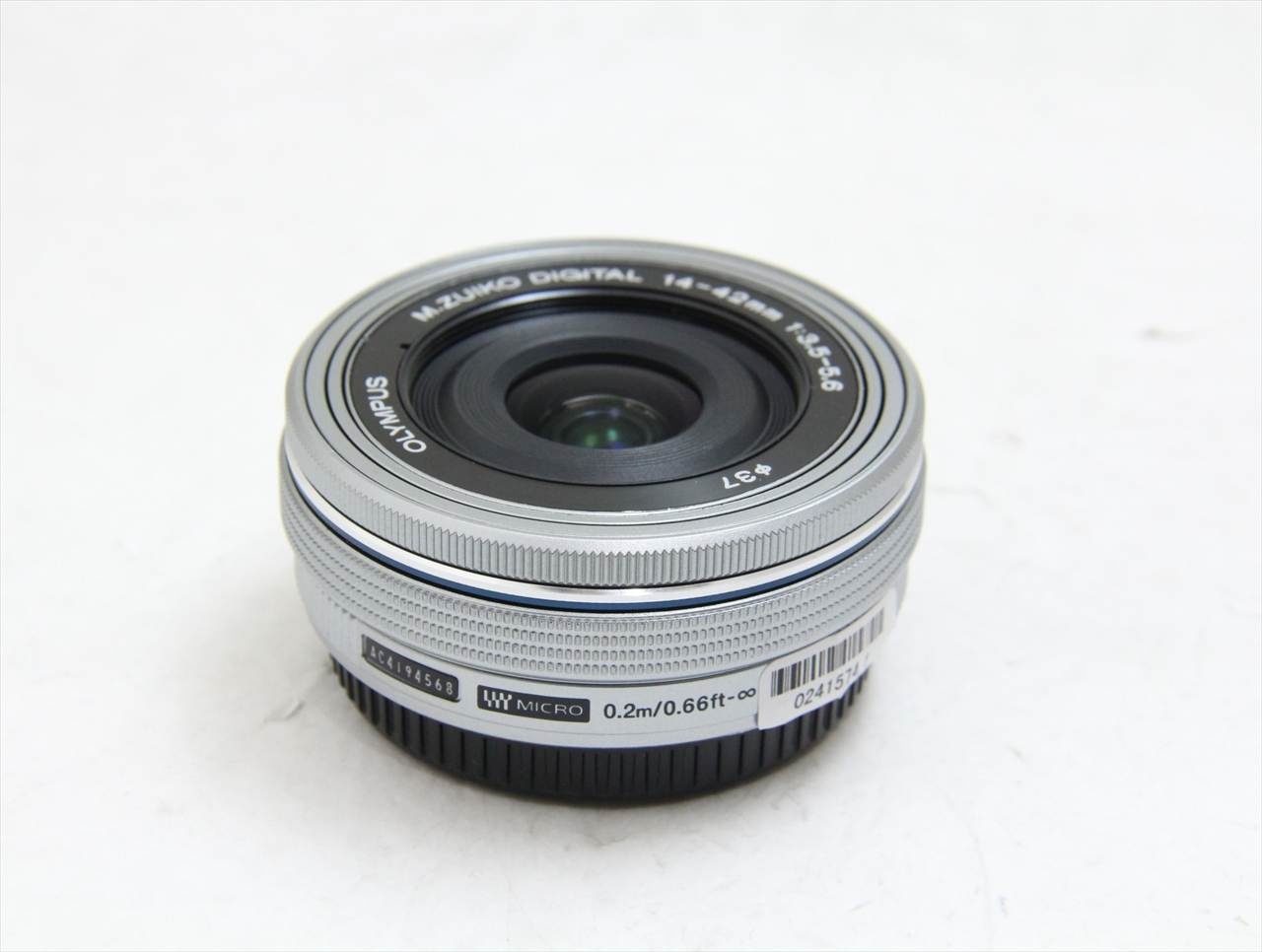 【中古】 オリンパス・OMシステム(olympus・OM SYSTEM) M.ZUIKO DIGITAL ED 14-42mm F3.5-5.6 EZ [シルバー]
