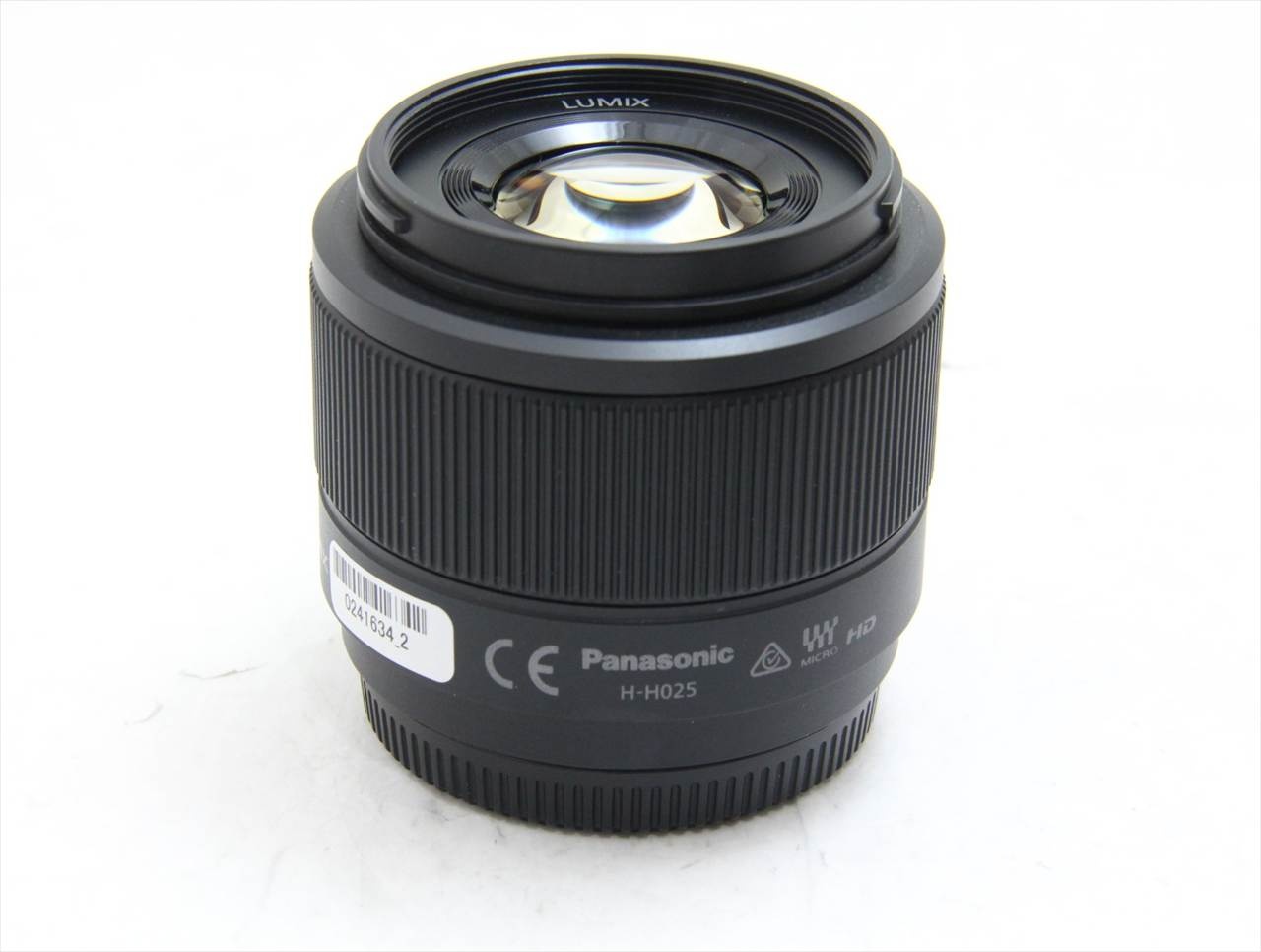 【中古】 パナソニック(panasonic) LUMIX G 25mm/F1.7 ASPH. [ブラック]