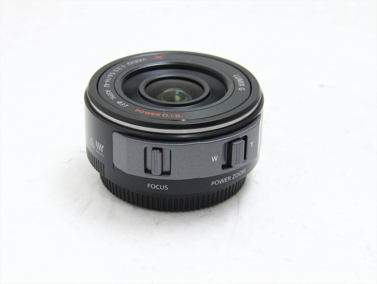 【中古】 パナソニック(panasonic) LUMIX G X VARIO PZ 14-42mm/F3.5-5.6 ASPH./ POWER O.I.S. H-PS14042-K [ブラック]