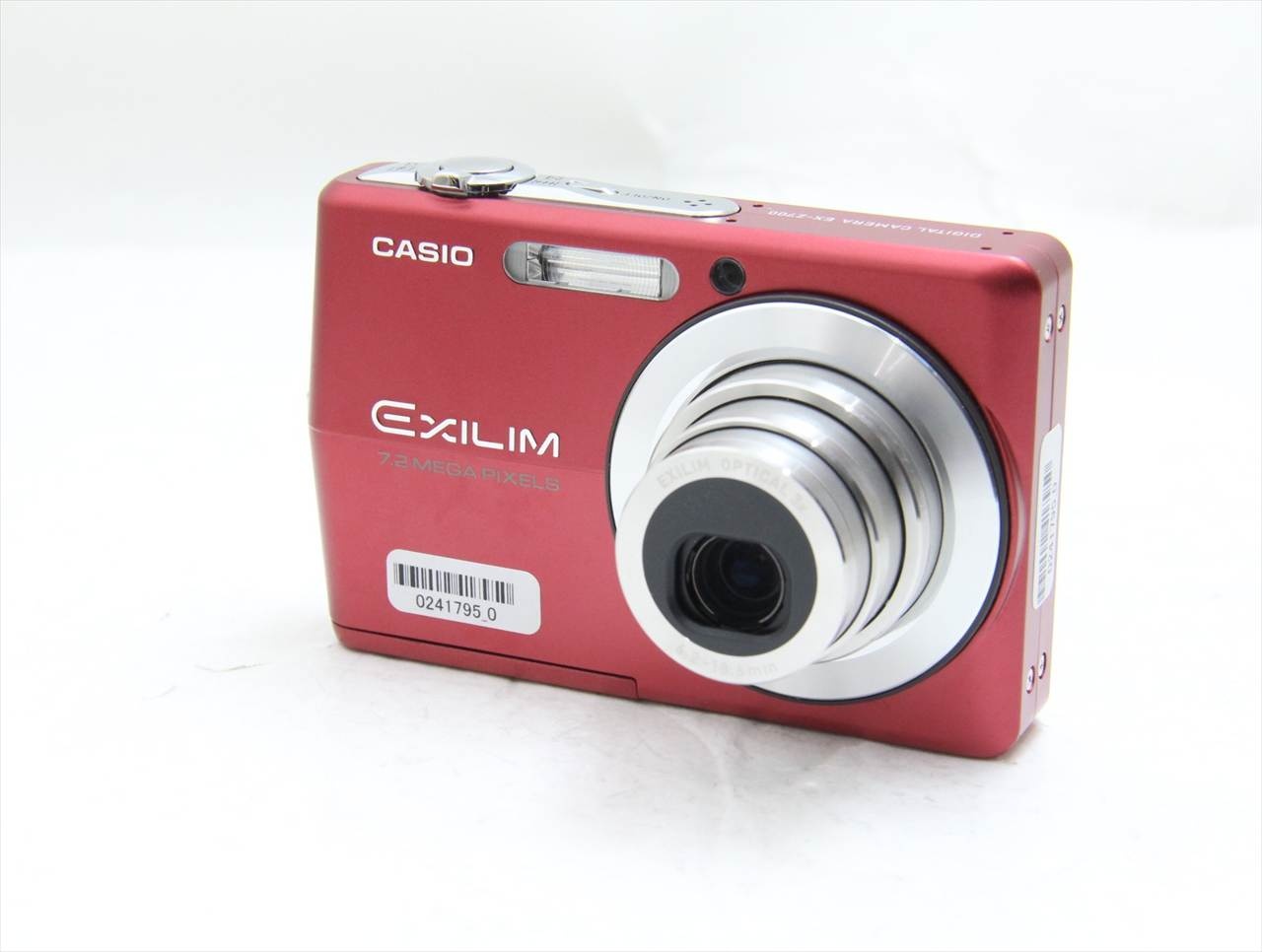 【中古】 カシオ(casio） EXILIM ZOOM EX-Z700 レッド
