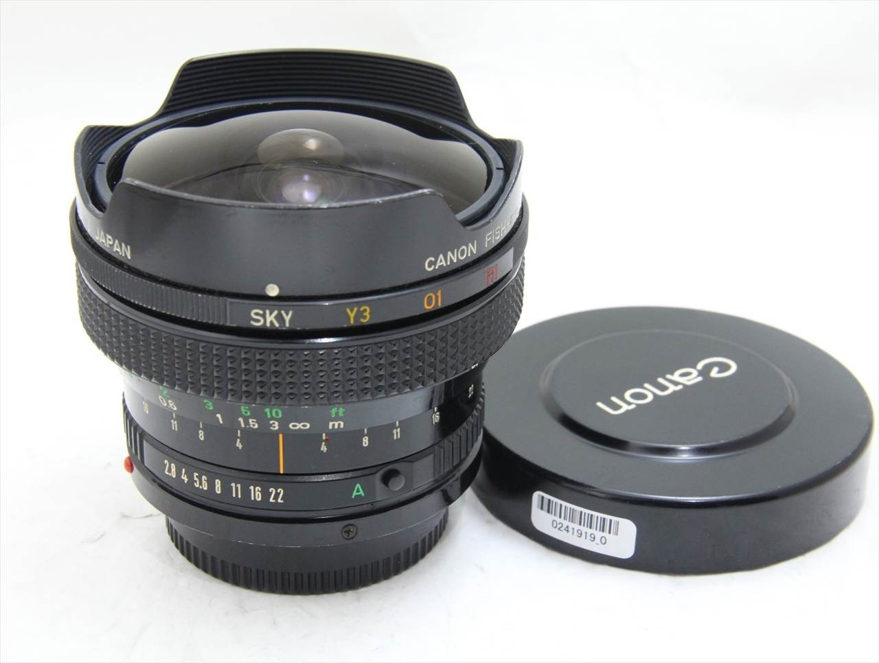 【中古】 キヤノン(canon) NFD15mm F2.8 Fisheye
