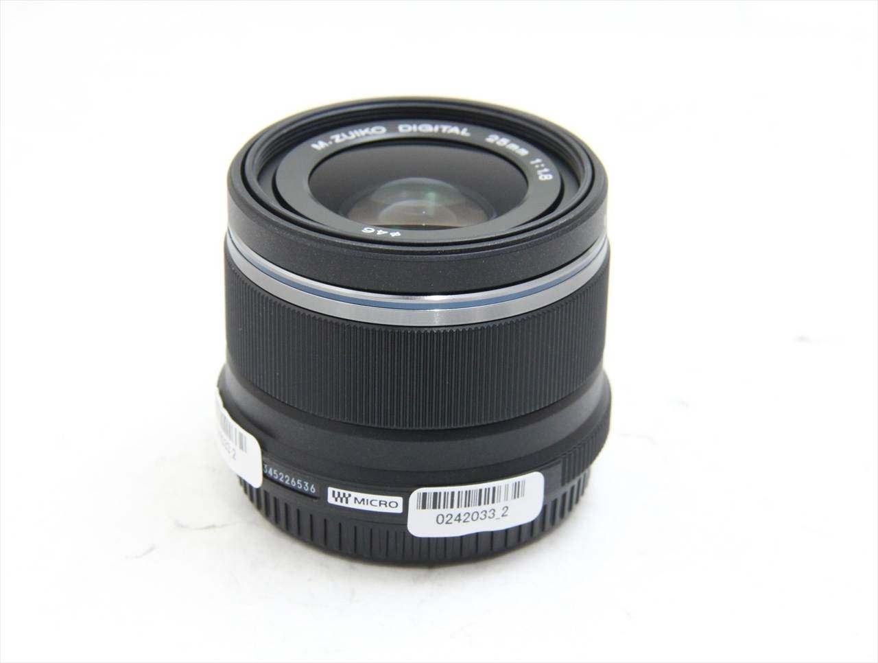 【中古】 オリンパス・OMシステム(olympus・OM SYSTEM) M.ZUIKO DIGITAL 25mm F1.8 [ブラック]