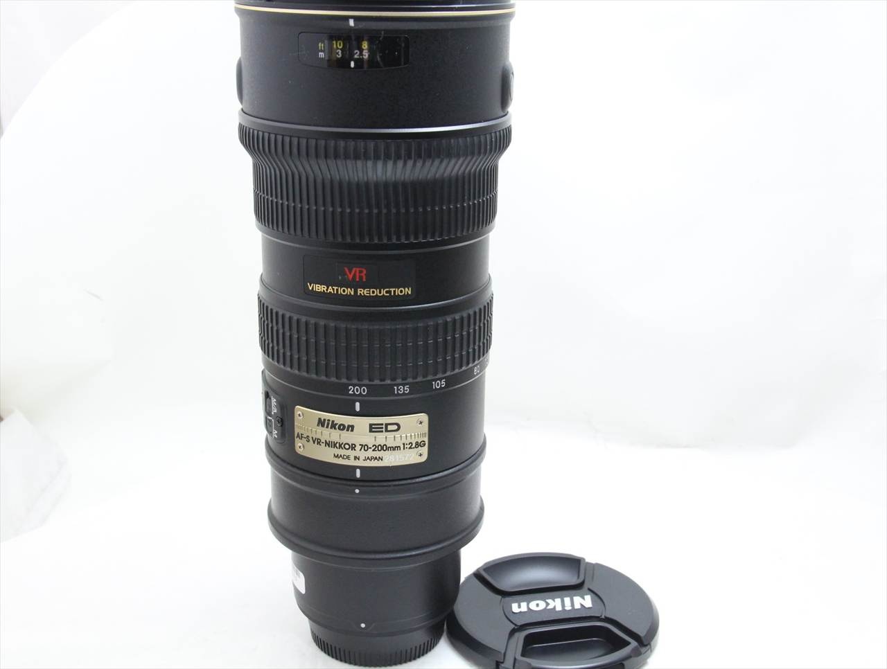 【中古】 ニコン(nikon) AF-S VR Zoom Nikkor ED 70-200mm F2.8G (ブラック)