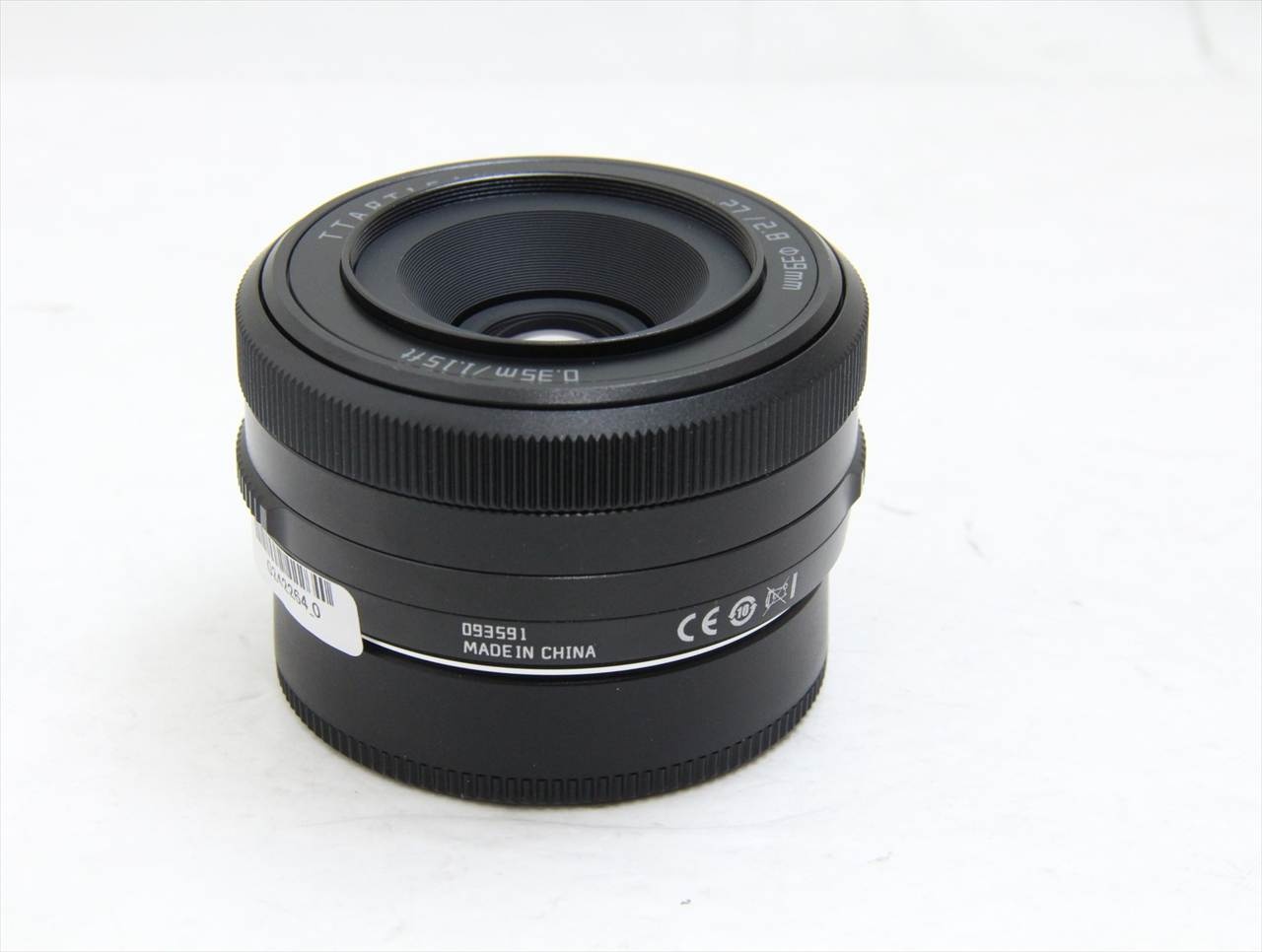 【中古】 銘匠光学 TTArtisan AF 27mm F2.8 [富士フイルムX用]