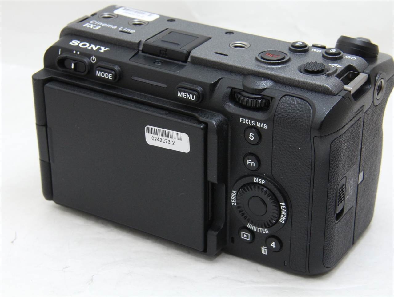 【中古】 ソニー(sony) FX3 ボディ ILME-FX3 ※XLRハンドルユニット欠品