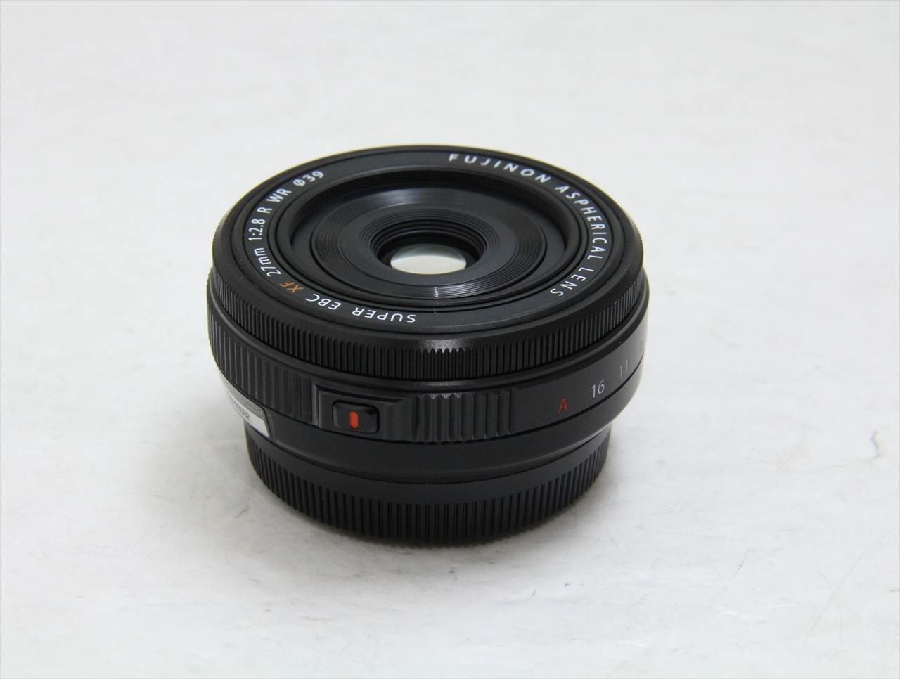 【中古】 富士フイルム(fujifilm) FUJINON XF27mmF2.8 R WR