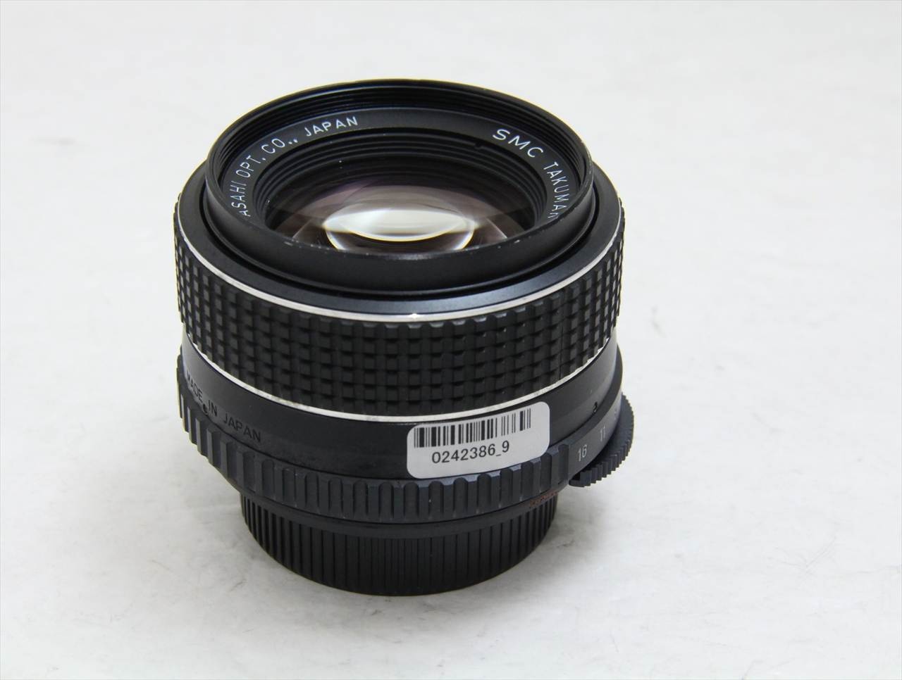 【中古】 ペンタックス(pentax) smc Takumar 50mm F1.4 M42