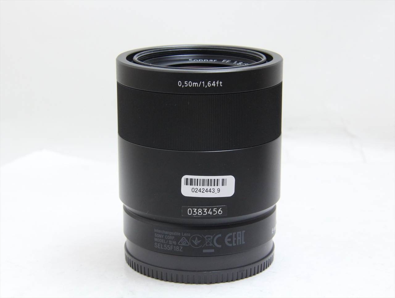 【中古】 ソニー(sony) Sonnar T* FE 55mm F1.8 ZA SEL55F18Z