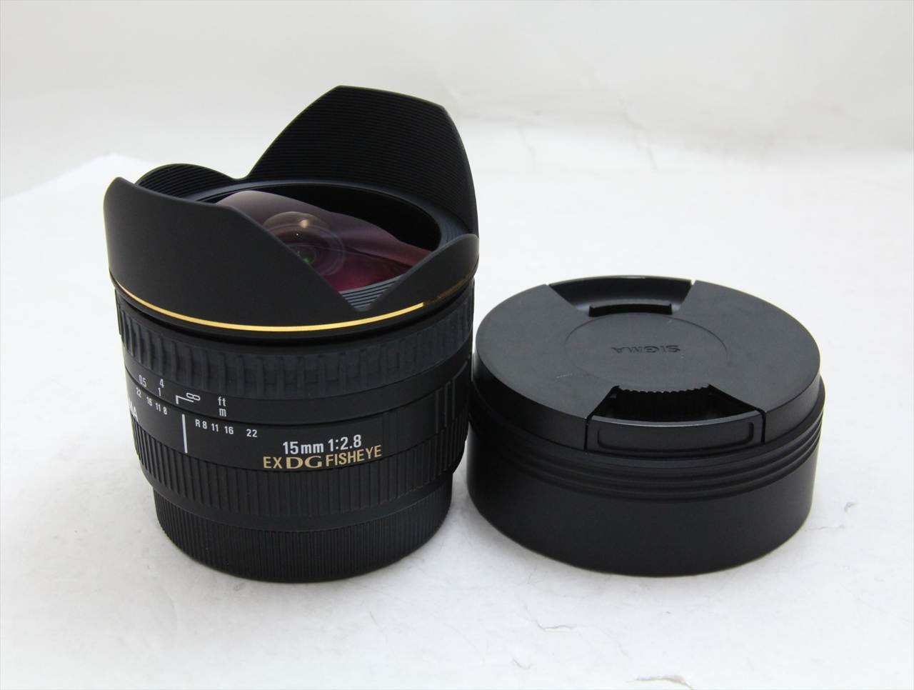 【中古】 シグマ(sigma) 15mm F2.8 EX DG DIAGONAL FISHEYE[キヤノン用]