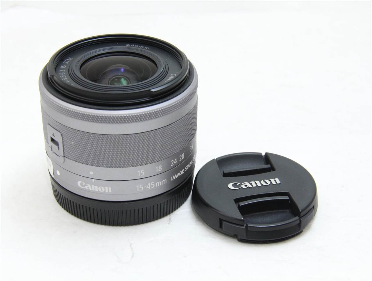 【中古】 キヤノン(canon) EF-M15-45mm F3.5-6.3 IS STM [シルバー]