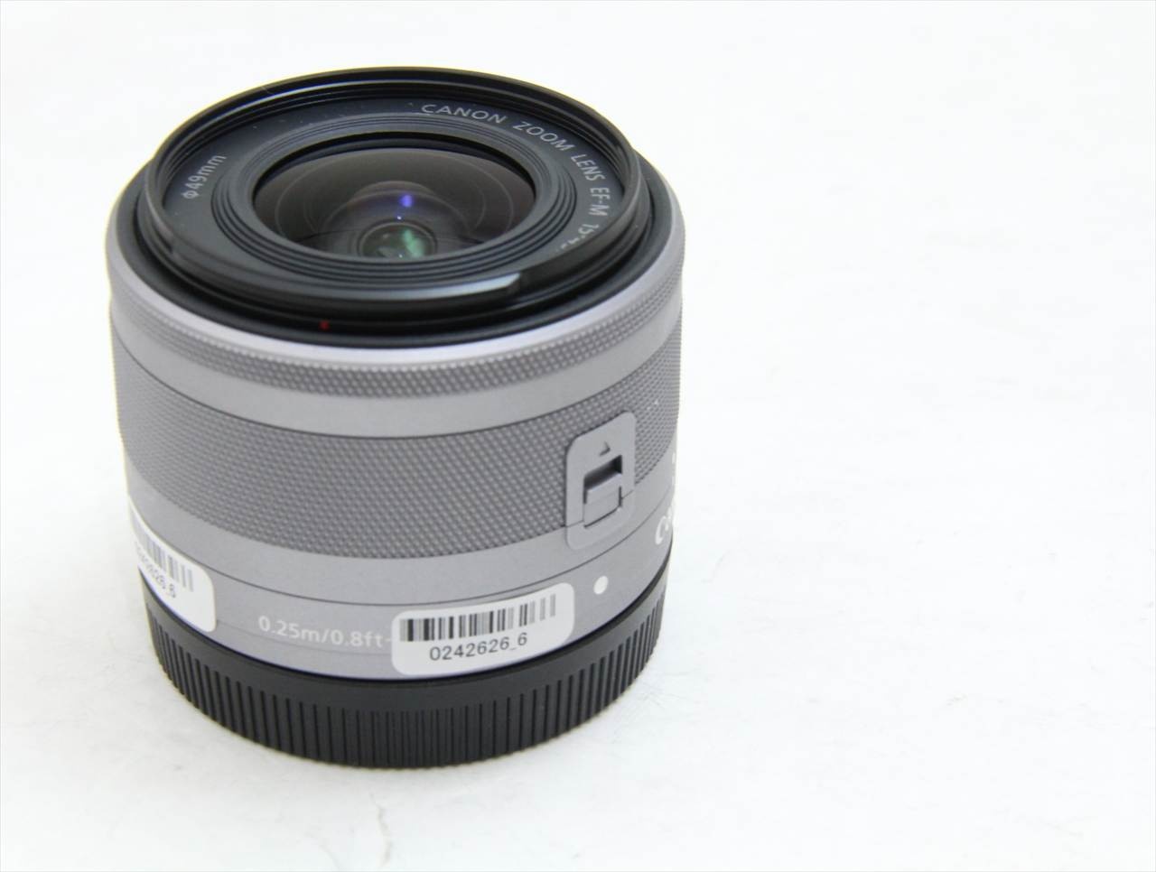 【中古】 キヤノン(canon) EF-M15-45mm F3.5-6.3 IS STM [シルバー]