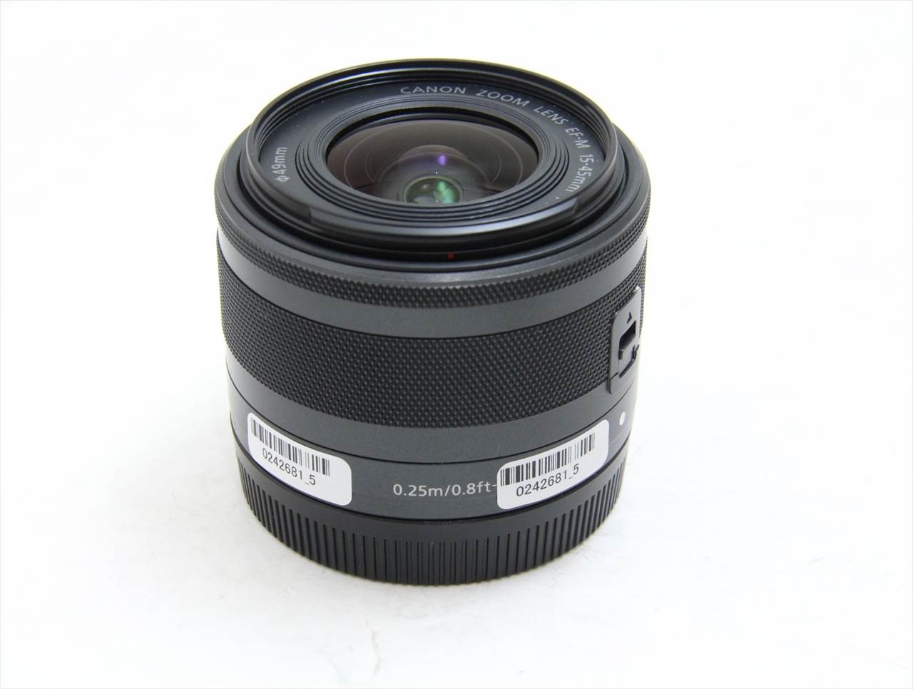 【中古】 キヤノン(canon) EF-M15-45mm F3.5-6.3 IS STM [ブラック]