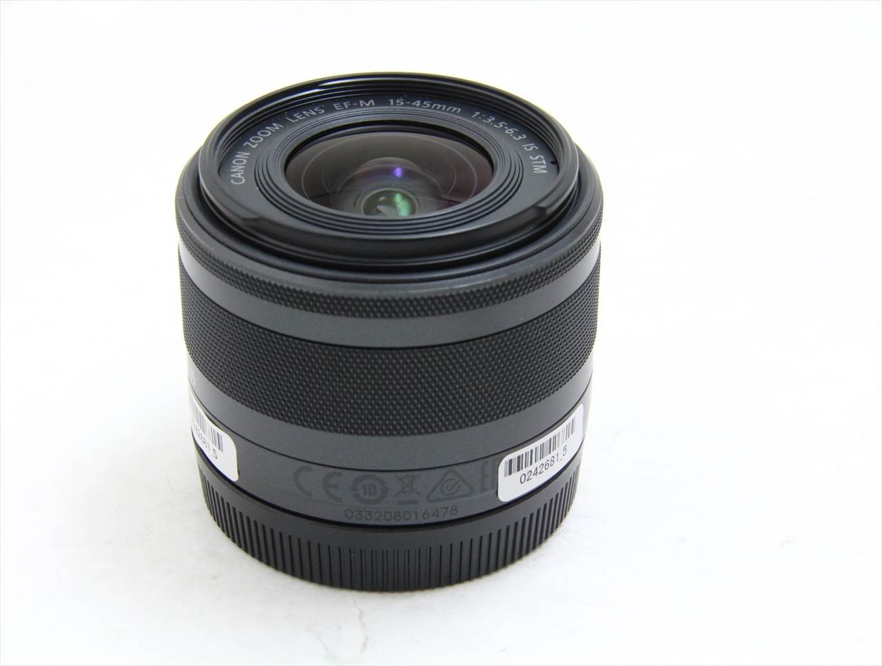 【中古】 キヤノン(canon) EF-M15-45mm F3.5-6.3 IS STM [ブラック]