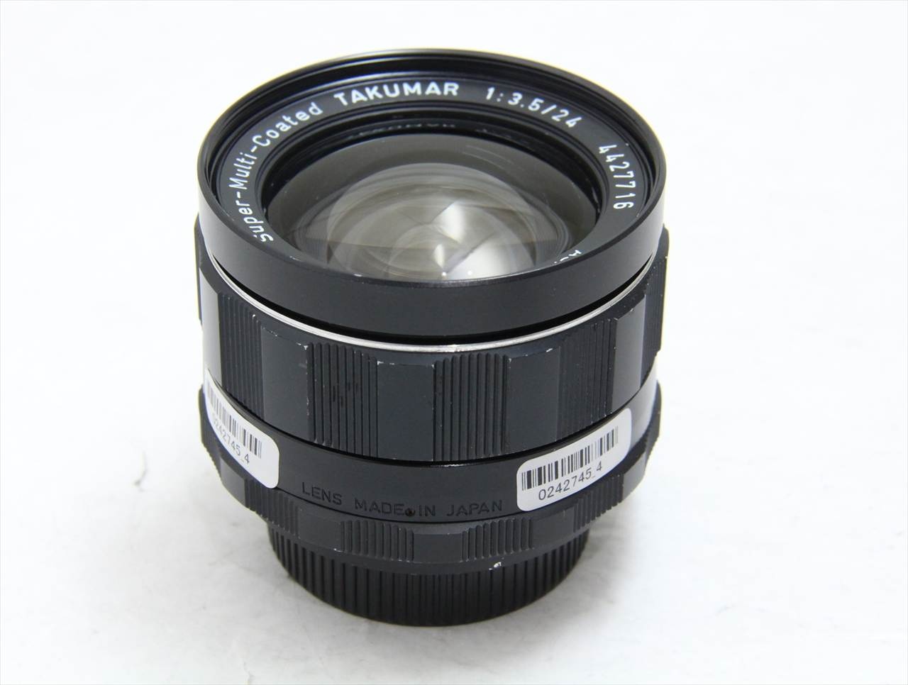 【中古】 ペンタックス(pentax) smc Takumar 24mm F3.5 M42