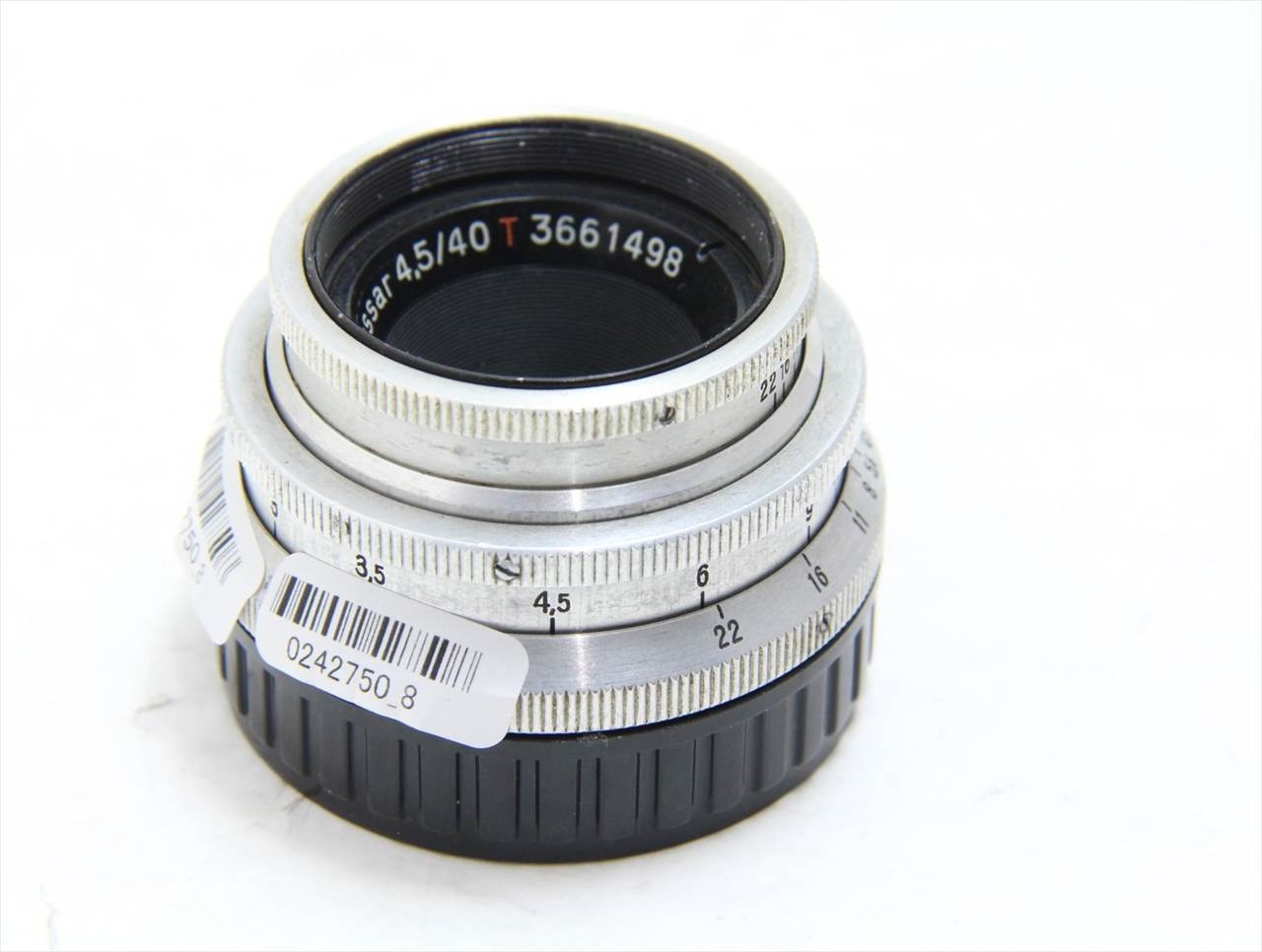【中古】 カールツァイスイエナ(carl zeiss jena) Tessar 40mm F4.5 M42