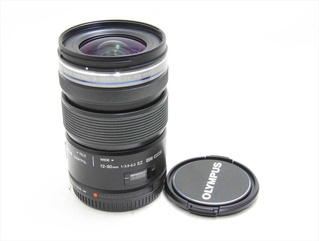 【中古】 オリンパス・OMシステム(olympus・OM SYSTEM) M.ZUIKO DIGITAL ED 12-50mm F3.5-6.3 EZ [ブラック]