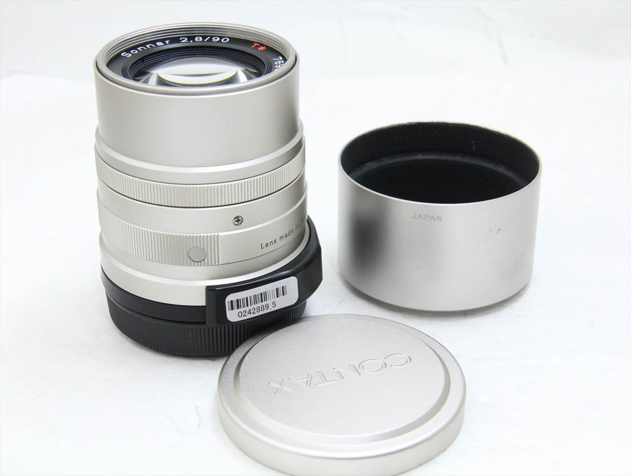 【中古】 京セラ(kyocera) Carl Zeiss Sonnar T*90mm F2.8 G