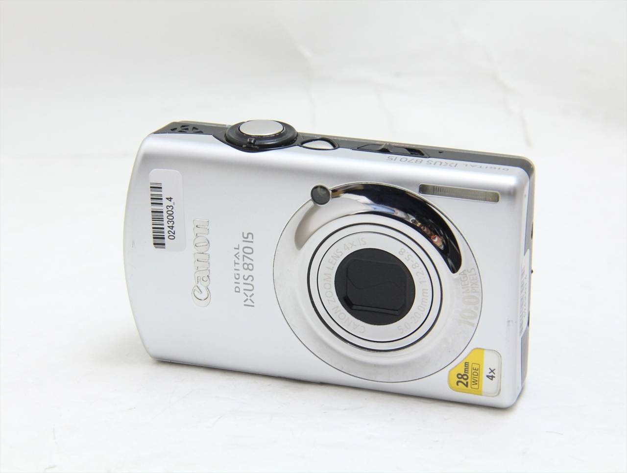 【中古】 キヤノン(canon) DIGITAL IXUS 870 IS