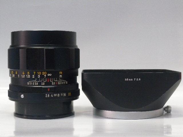 ヘキサノンAR35mmF2.8 純正フード付