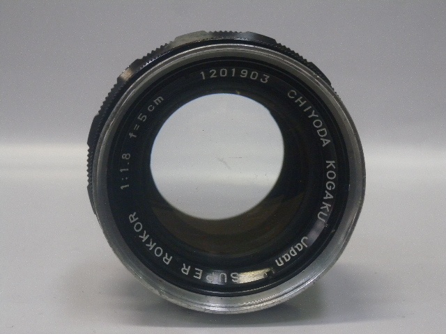 スーパーロッコール5cmF1.8 純正フード付